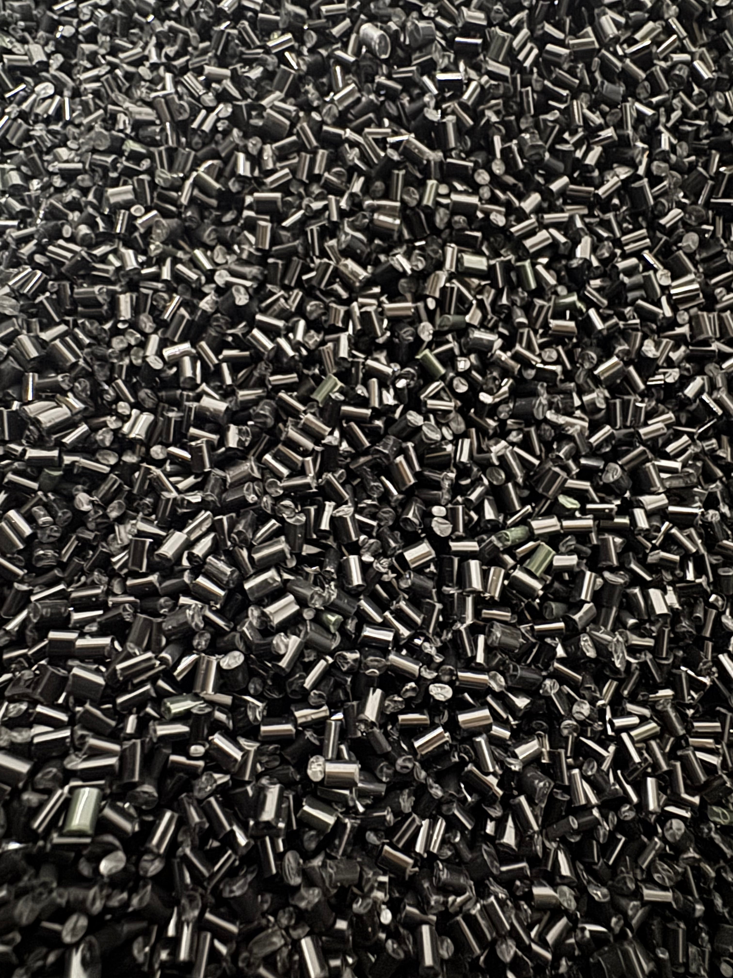 Recycling Fabrik Granülleri