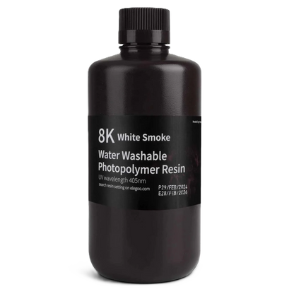 ELEGOO 8K Suyla Yıkanabilen (Water-Washable) Reçine