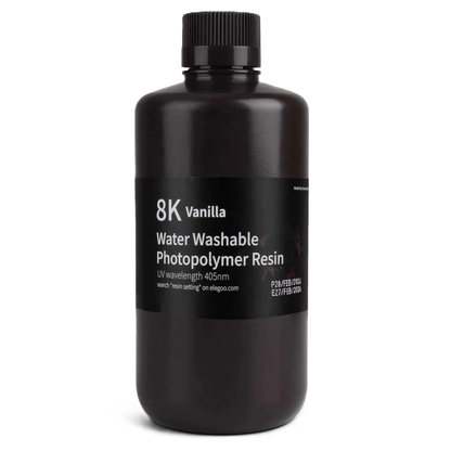 ELEGOO 8K Suyla Yıkanabilen (Water-Washable) Reçine